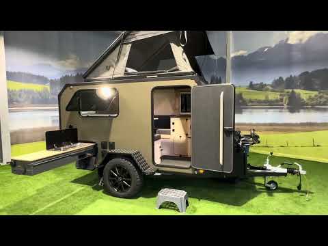 Super compact off-road caravan from Miniatouring for up to 5 people - new Miniatouring M23