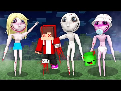 I FOUND SCARY WHITE GHOST IN MINECRAFT | MINECRAFT HORROR |