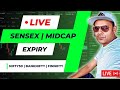 🔴Sensex option trading | Live MIDCAP NIFTY Expiry  |sensex today live #sensex #midcap #bankex