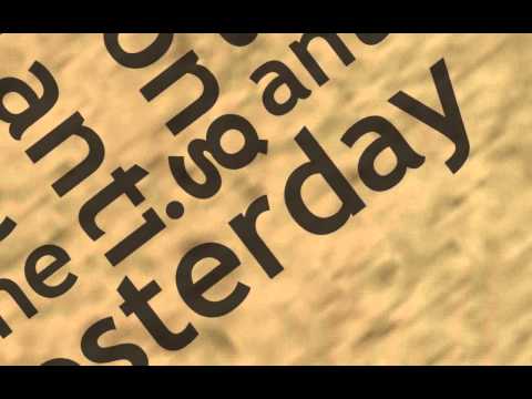 Typografie - Anti Anti - Bonaparte