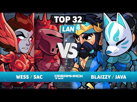 Wess & Sac vs Blaizzy & Java - Top 32 - Dreamhack Dallas 2023 - LAN 2v2