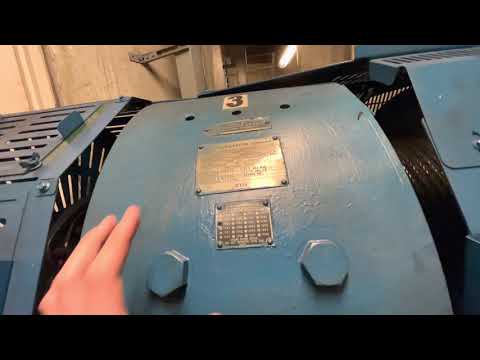 Amazing Otis Traction Elevator Machine Room (Low Rise)