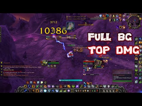 10-1 Full BG ELE SHAMAN (Top DMG) WotLK Solo PvP - Rakzo