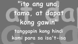 sa isip ko- agot isidro