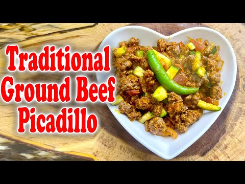Traditional Ground Beef Picadillo | Authentic Flavors