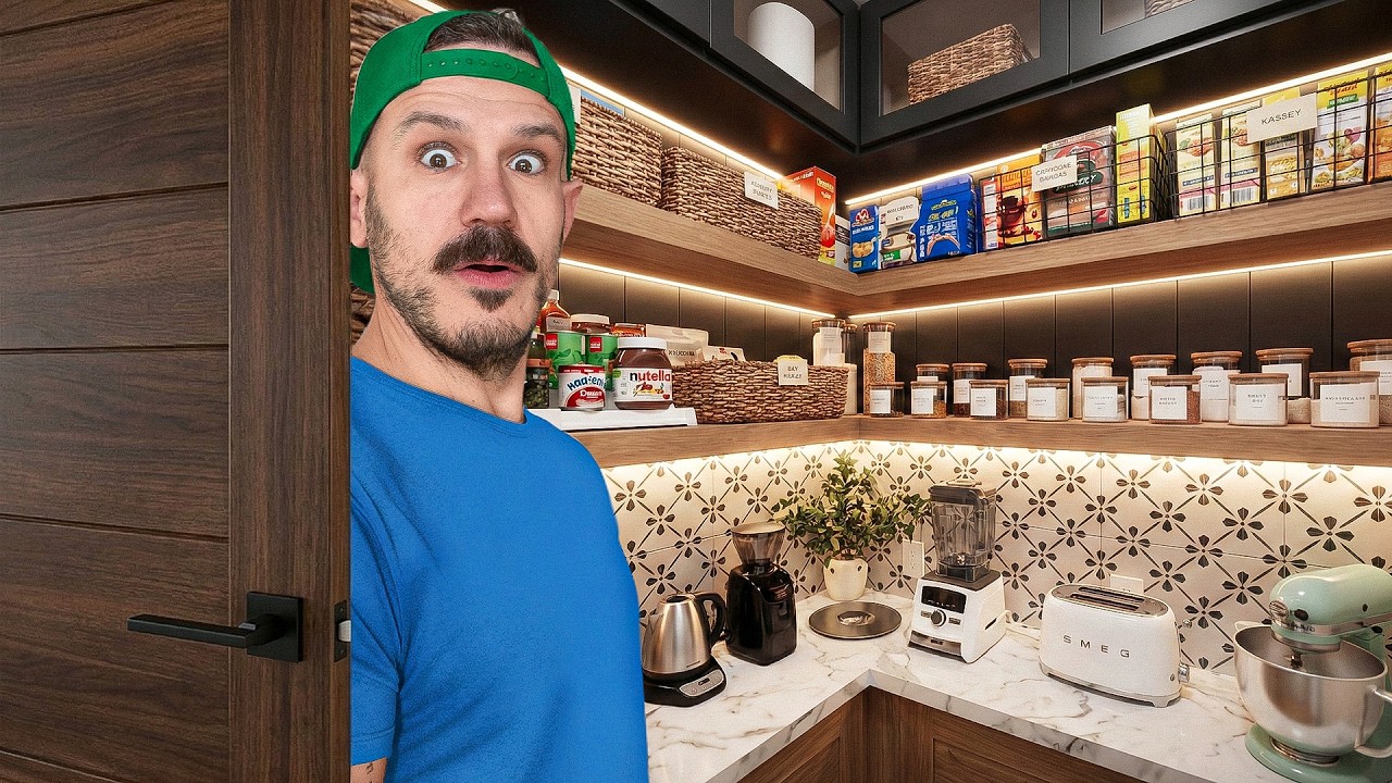 I Built A Tiny Pantry With 3X The Storage
