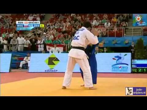 Judo 2013  European Championships Teams: Rekhviashvili (GEO) - Mogushkov (RUS) [-73kg] final