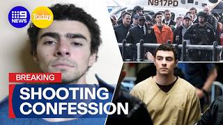 Luigi Mangione faces life behind bars after admitting to shooting healthcare CEO | 9 News Australia