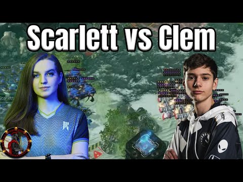 Clem vs Scarlett - SC2 TvZ Match from the World Team League