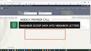 How to use NeighborScoop to Send Neighbor Letters! 2020