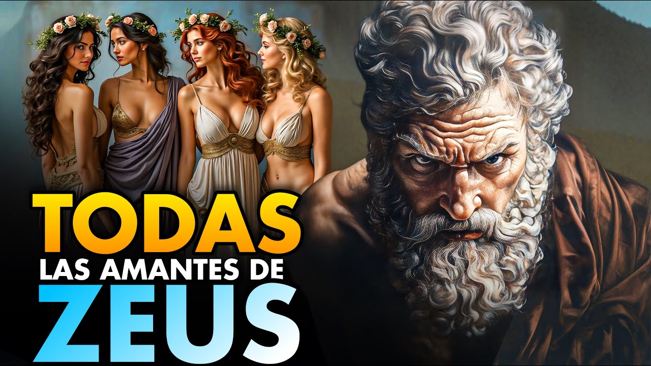 Todas las Amantes de Zeus: El Catálogo Completo de Diosas, Titánides y Mortales | Mitología Griega.