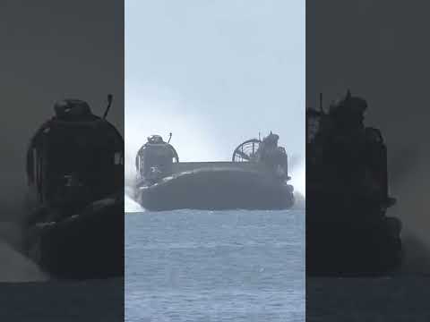 Desembarco de navío anfibio de EE.UU en Puerto Rico