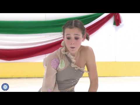 Camp. Ita. 2020: Clara ZADRA - Junior Ladies - Short Program