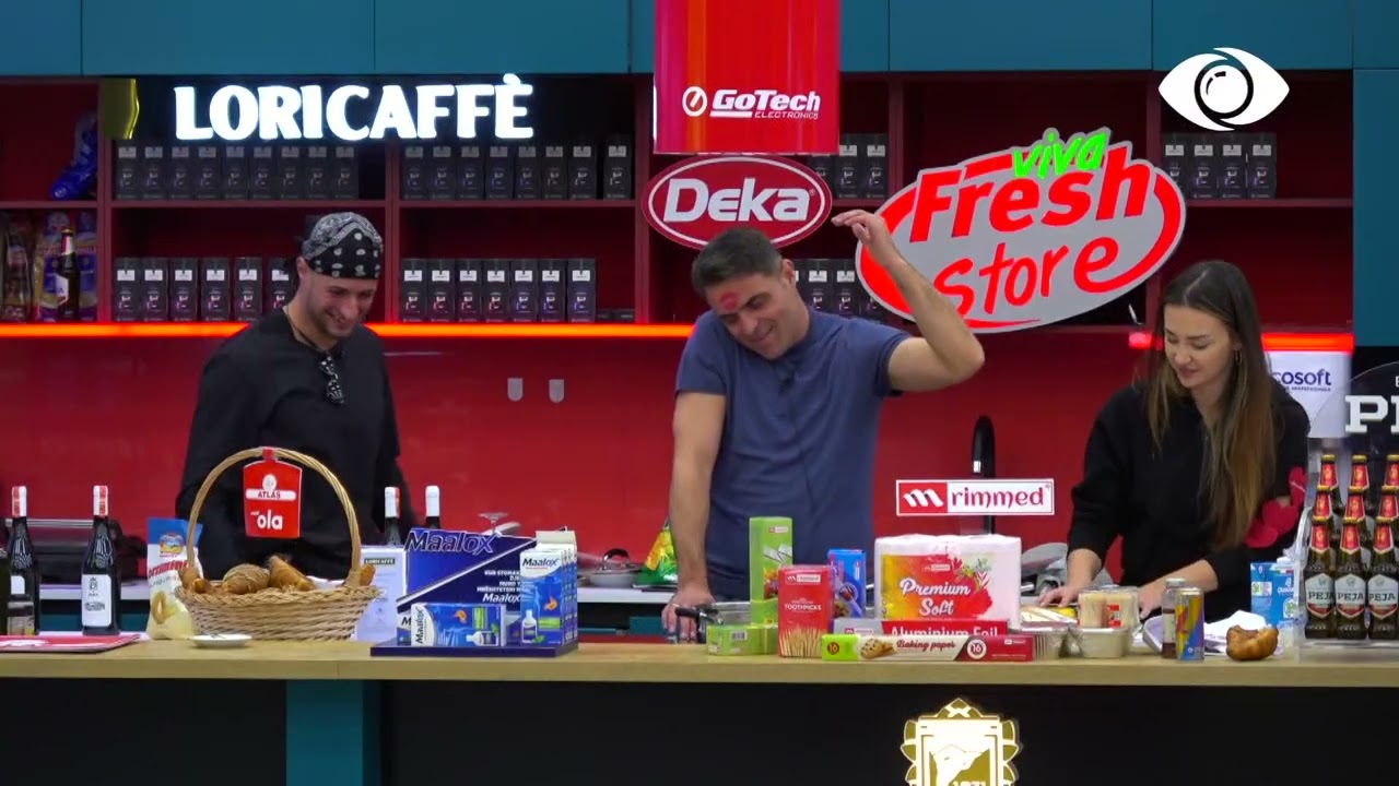 Kristi dhe Maestro ushtrojnë dhe kërcejnë, Kiara i'u bashkohet