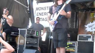 The Black Dahlia Murder - What a Horrible Night to Have a Curse - Live 8-3-13 Vans Warped Tour