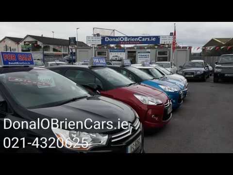 Donal O Brien Cars video walk around of sales yard 18-10-2016