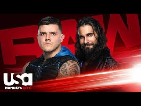 Seth Rollins VS Dominik Mystério Steel Cage -  WWE RAW Sept.14, 2020:  full match