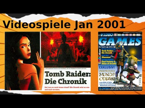 Retro games in 2001 – January 25 years ago – were a journey back in time.