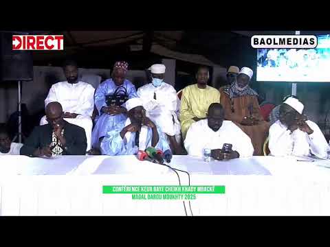 En Direct  Magal Darou Moukhty 2025 Keur baye Cheikh Khady Mbacké