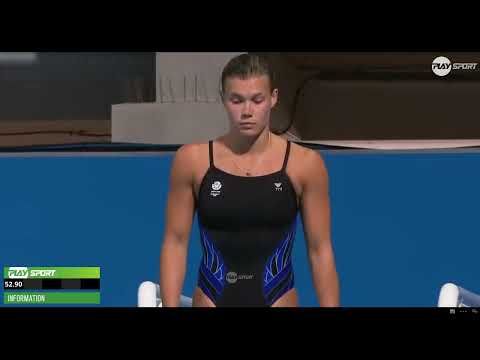 2018 Womens 1 Meter Diving Finals   Commonwealth Games