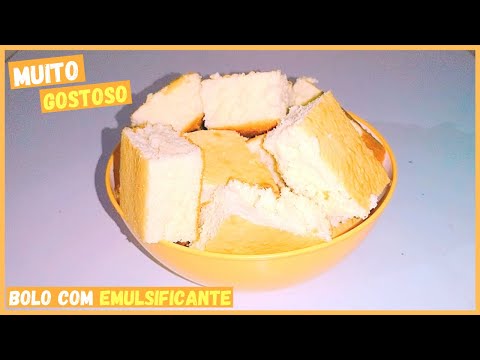Bolo Com Emulsificante Fofinho e Muito Gostoso - Faça Assim e Surpreenda Com o Resultado