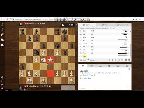 Blitz on Chess.com FM Bryakin Mikhail - GM Piorun Kacper