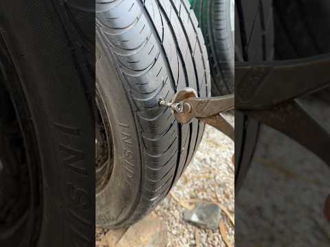 Tubles tyre kit puncher and repair short video clips #automobile #trailerbrakes USA #tyre #repair