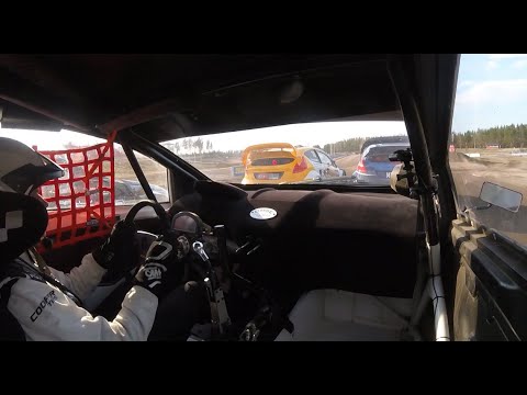 Final Onboard | Round 3 Holjes, RallyX Nordic 2021 | Supercar Lites #87 Tommi Hallman