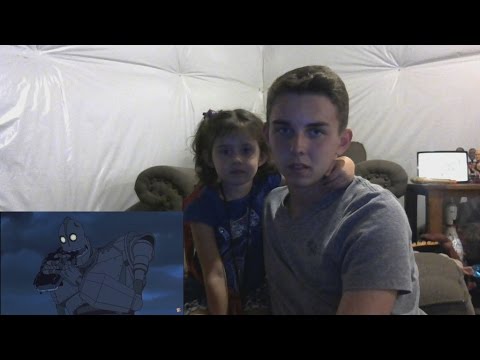 "The Iron Giant" Re-Release Trailer Reaction!