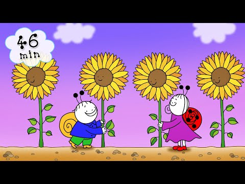 Bartek i Basia kompilacja - OGRODNICTWO ▶ 10 pełne odcinki | 46 minut