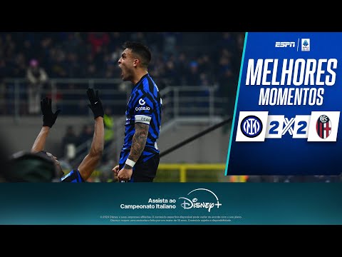 Gols e lances de Internazionale x Bologna
