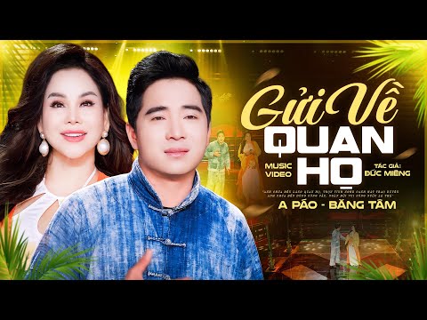 Gửi Về Quan Họ - A Páo & Băng Tâm | Lần Đầu A Páo hát Quan Họ Ngọt Lịm Tim