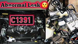 How to Fix | Lexus Ls460 | ABS And Traction Light On | C1391 Abnormal Leak Accumulator| 2007 -2008