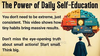📚 Educate Yourself Every Day – Unlock the Power of Daily Learning!🔥 || English Listening Practice ✅️