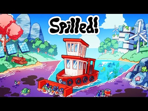 [FULL GAME] Spilled! Cleaning up Toxic Waters in this Beautiful New Indie Game!