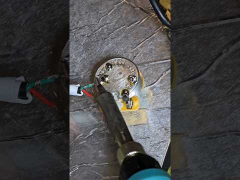 Wiring a Single Humbucker Stratocaster #guitar #fender #squier #mod #pickups