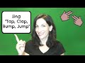 Sing Tap Clap Bump Jump With Nancy FULL SONG W ACTIONS