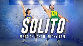Zumba Solito (Lonely) Zumba - Nicky Jam, Akon &amp; Messiah //A. Sulu