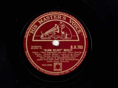 "Black Velvet" Medley - Jack Hylton and his Orchestra - 1939