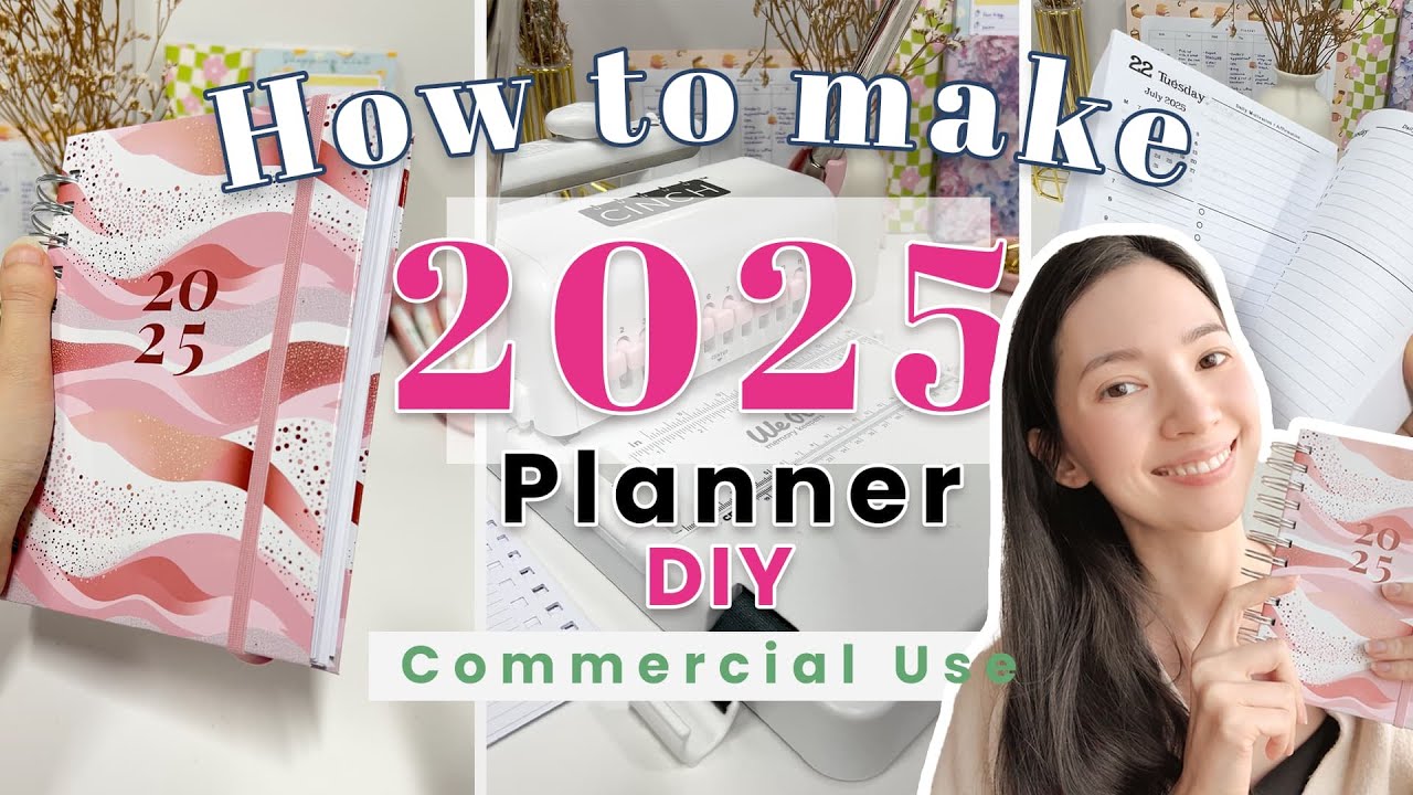 DIY 2025 Planner - Tutorial