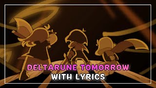 Cover art for DELTARUNE TOMORROW!!!!!!