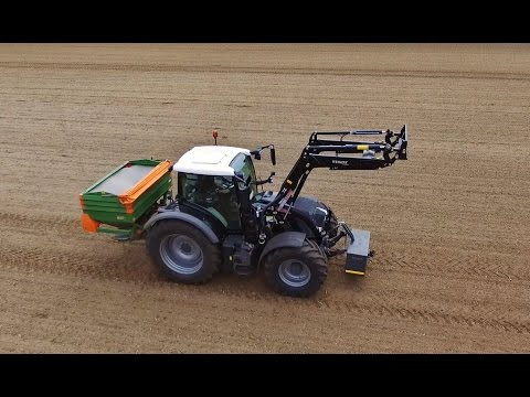 Fendt Vario 722 S4 | Black Edition | Amazone ZA-M3001 | Rüben | Dünger | GoPro | DJI | Cabview