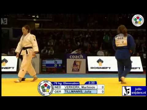 Marhinde Verkerk (NED) - Julia Tillmanns (GER) [-78kg]