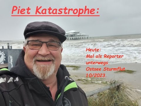 Sturmflut / Hochwasser Ostsee -küste 2023