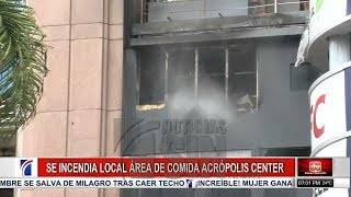 Se reanudan las operaciones en Acrópolis Center luego del Incendio