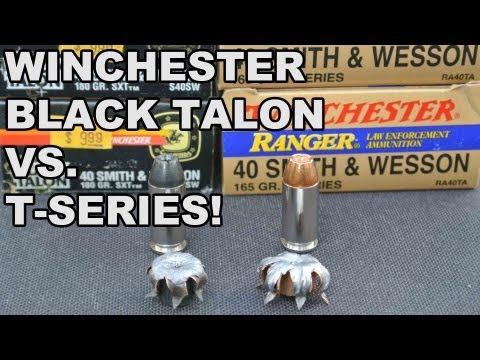 Winchester Black Talon vs. T-Series! 1992 Bullet Tech Compared to Today