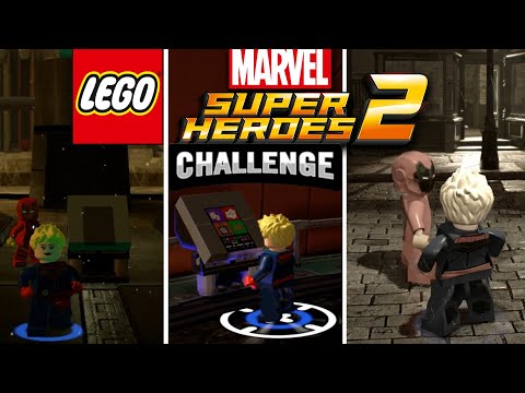LEGO Marvel Super Heroes 2 - Trivia Time - Challenge - Captain America's Jet Unlocked