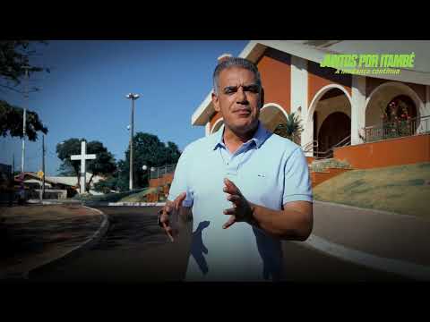 Abertura de rua na praça da Igreja Matriz de Itambé Pr. Prefeito Ananias.