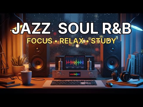 Smooth Jazz & Soulful R&B – Soft Instrumentals for Study, Work & Relaxation