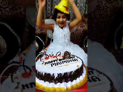 Maimuna happy birthday celebration.